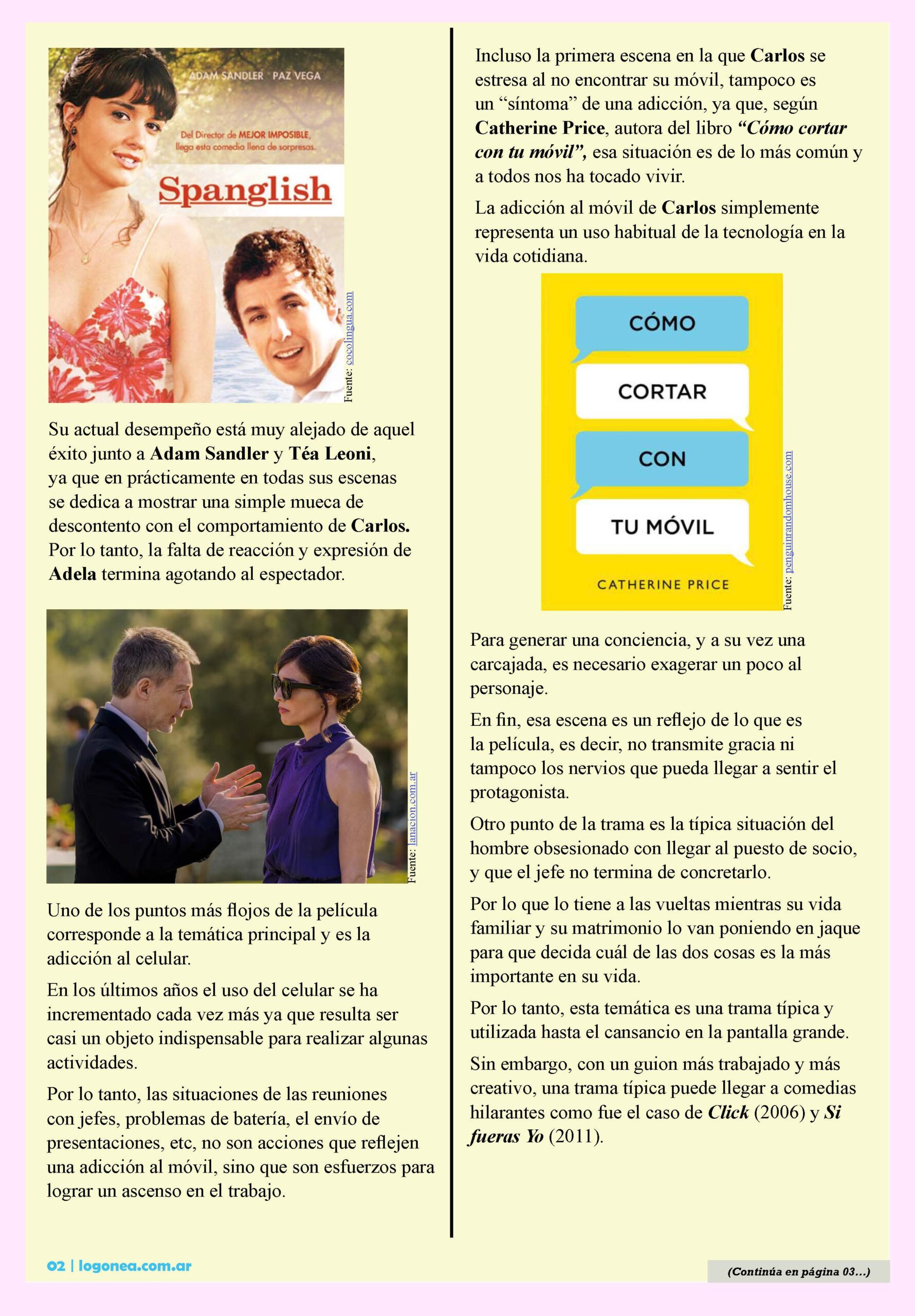 Adrian suar no puedo vivir sin ti netflix españa española paz vega celular movil adiccion catherine price como cortar con tu movil